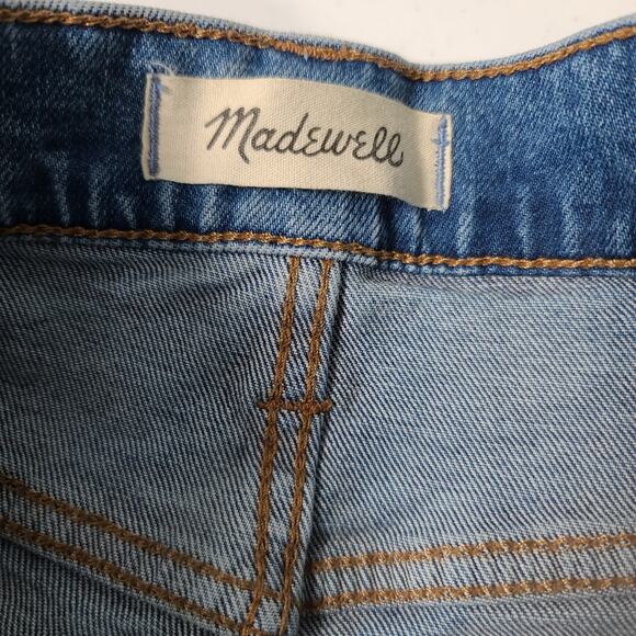 Madewell Blue Denim The Mom Jeans Hi Rise 25 - Picture 4 of 5